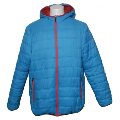 Winter jacket (Blue, Red) from Nordcap Polyamide, Polyester