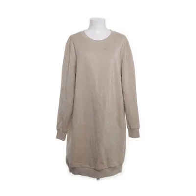 Jurk (Beige, Goud) van Norah Katoen, Polyester