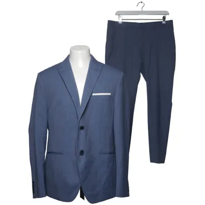 Suit (Blue) from Isaac Dewhirst Elastane, Polyester, Viscose