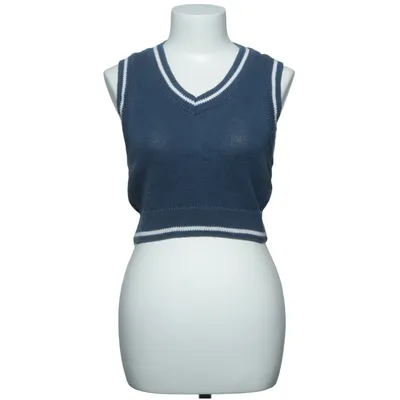 Slipover (Blue, White) from Pacific Republic Pull & Bear Cotton