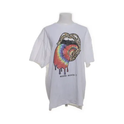 T-shirt (Vit, Flerfärgad) från Delta Pro Weight Bomull