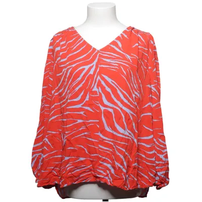Blus (Röd, Flerfärgad) från Fransa Viskos