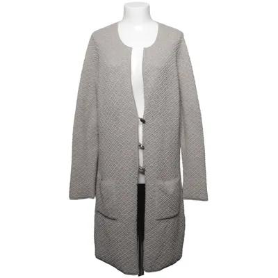 Cardigan (Gris) de Claudia Sträter Acrylique, Laine