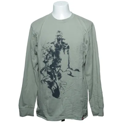 T-shirt à manches longues (Solid) de Konami Coton