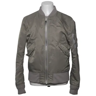 Bomber jacket (Green, Gray) from Schott Acetate, Polyamide, Viscose