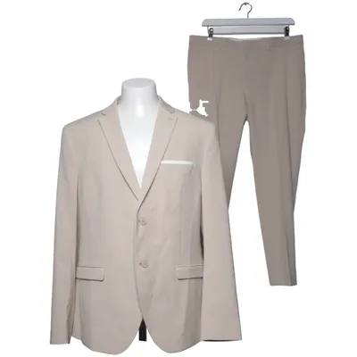 Suit (Beige) from Isaac Dewhirst Elastane, Polyester, Viscose