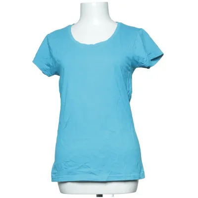 T-shirt (Blå) från DeVal Bomull, Elastan