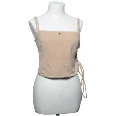 Crop top (Beige) from Munthe plus Simonsen Suede, Viscose
