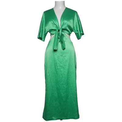 Klänning (Grön) från Simplee Elastan, Polyester