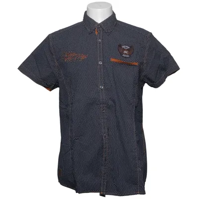 Short sleeve shirt (Blue, Orange) from Much More