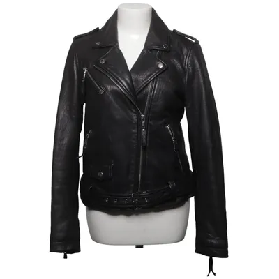 Veste de motard (Noir) de Be Edgy Cuir, Polyester