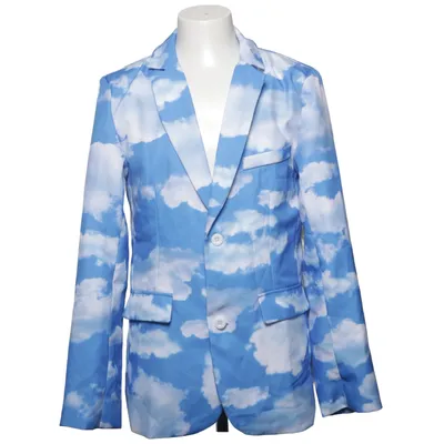 Blazer (Blue, White) from Smiffy's Polyester