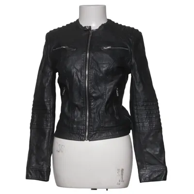 Bikerjakke (Sort) fra Livelo Bomuld, Polyester, Polyurethan, Viscose