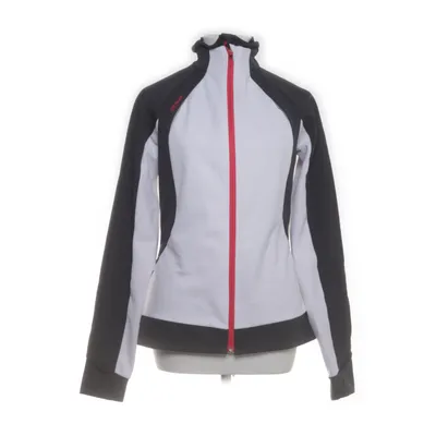 Träningsjacka (Svart, Vit, Röd) från BTWIN Elastan, Polyester
