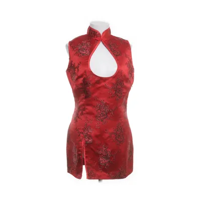 Cheongsam (Röd, Svart) från Cottelli Collection Polyester