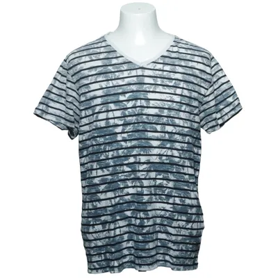 T-shirt (Wit, Blauw, Zwart) van Petrol Katoen
