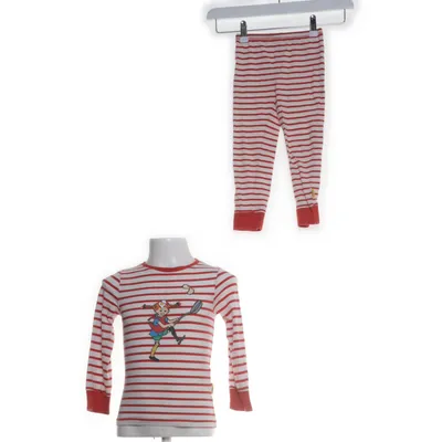 Pajamas (White, Multicolored) from Pippi Långstrump Cotton, Elastane