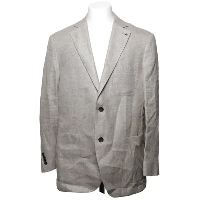 Kavaj (Beige) från The Tailoring Club Bomull, Hampa, Viskos, Ull