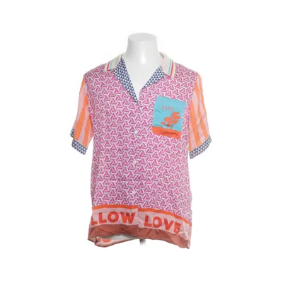 Short sleeve shirt (Beige, Multicolored) from Me369 Viscose