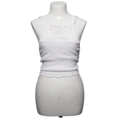 Halter neck top (White) from Hollister Acrylic, Cotton, Polyamide, Viscose