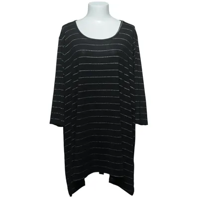 Sweater (Curved) from Janina Curved Elastane, Metallic fiber, Polyester
