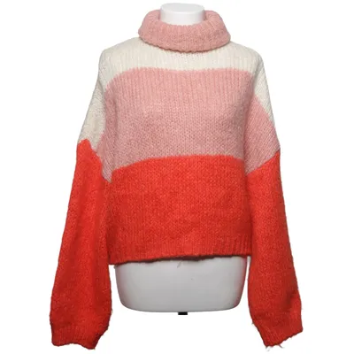 Polotröja (Röd, Rosa, Vit) från Dilvin Knit Akryl, Mohair, Polyester, Ull