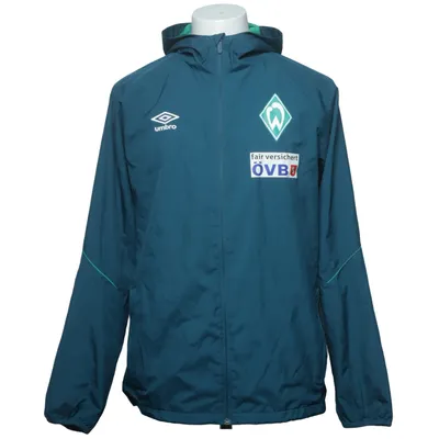 Træningsjakke (Blå, Grøn) fra Umbro Polyester