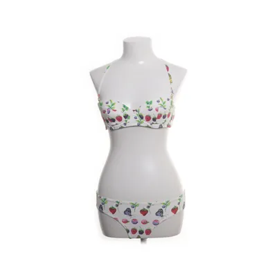 Bikini (Blanc, Multicolore) de Versace for H&M Élasthane, Polyamide