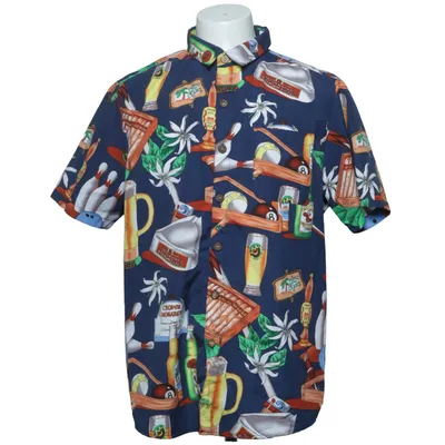 Kortærmet skjorte (Bowls) fra Brave Soul Polyester