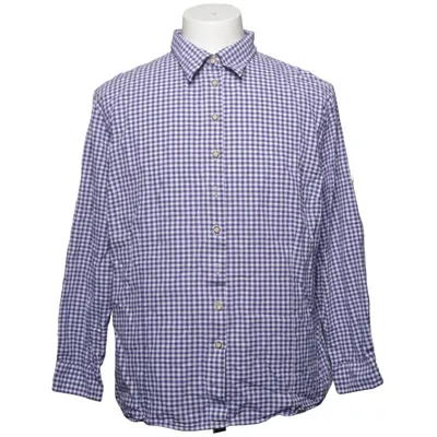 Shirt (Blue, White) from Trachten Cotton
