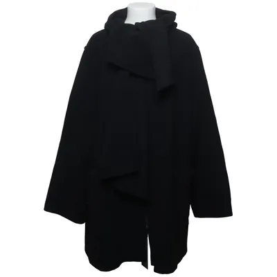Coat (Black) from PTA Polyamide, Wool
