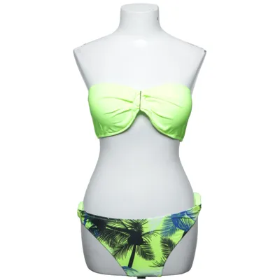 Bikini (Gul, Blå, Svart, Flerfärgad) Elastan, Polyester