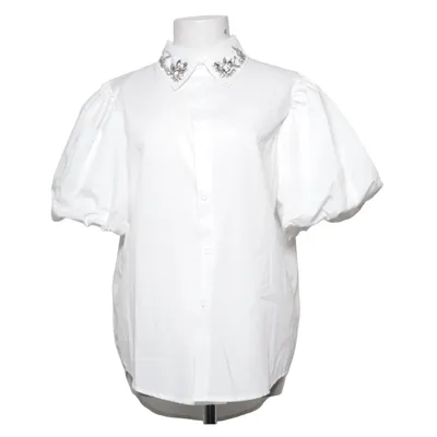 Kortärmad skjorta (Vit) från Monique Bomull, Polyester
