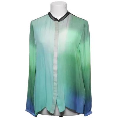 Blouse (Bleu, Vert, Multicolore) de Elie Tahari Élasthane, Polyamide, Soie