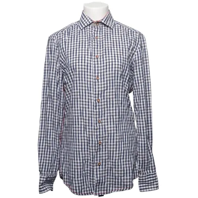Chemise (Bleu, Blanc, Rouge) de Os Trachten Coton