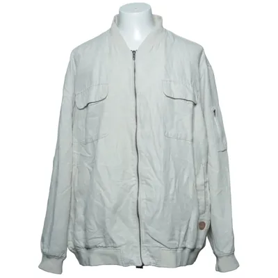 Bomberjack (Beige) van Dressmann Katoen, Polyester