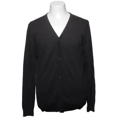 Strickjacke (Grau) von Nobel League Acryl, Baumwolle