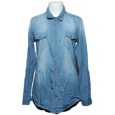 Denim blouse (Blauw) van Soda Wear Katoen
