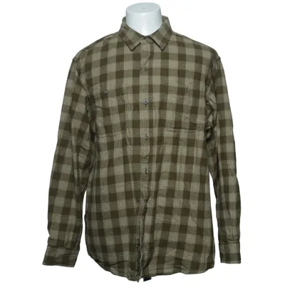 Flanellen overhemd (Groen, Beige) van Red Head Katoen