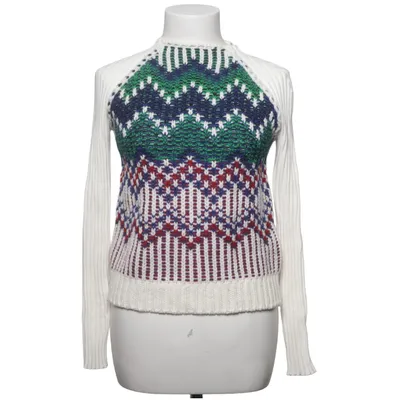 Sweater (Hvid, Flerfarvet) fra Maje Akryl, Elastan, Viscose, Uld
