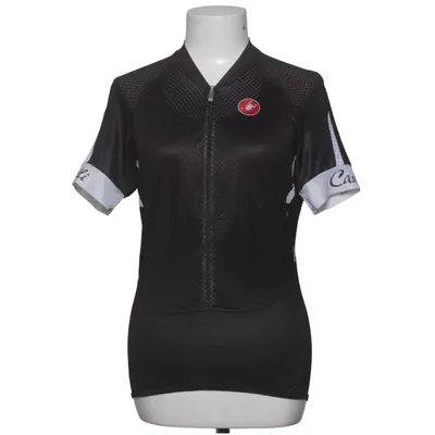 Bicycle shirt (Black, White) from Castelli Elastane, Polyester