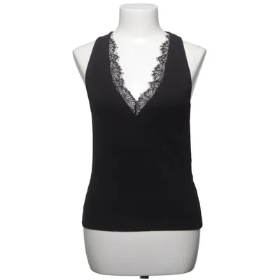 Tank Top (Black) from Massimo Dutti Cotton, Elastane