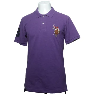 Polotrøje (Lilla) fra U.S. Polo Assn. Bomuld, Polyester