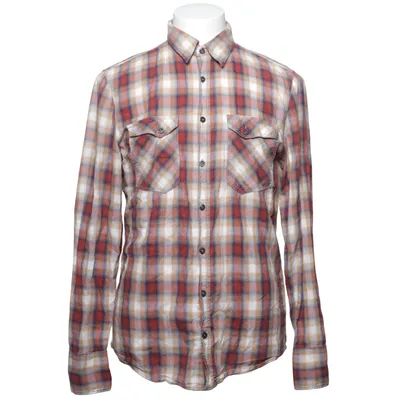 Flanellskjorta (Röd, Vit, Blå) från Nudie Jeans Bomull