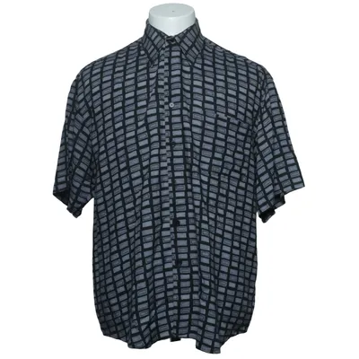 Chemise à manches courtes (Noir, Gris) de Murrey Viscose