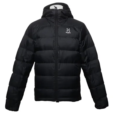 Dunjacka (Svart) från Haglöfs Akryl, Dun, Fjädrar, Återvunnen polyester