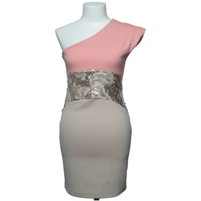 Cocktail dress (Pink, Beige, Gold) from Dark Pink Elastane, Polyester