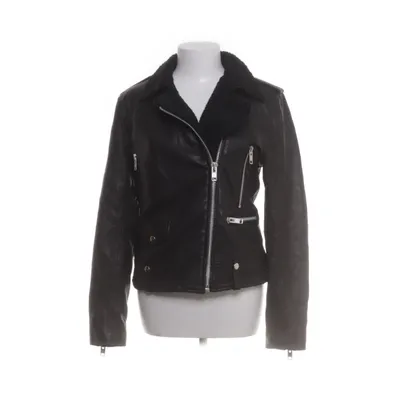 Läderjacka (Svart) från Munderingskompagniet Bomull, Polyester, Skinn