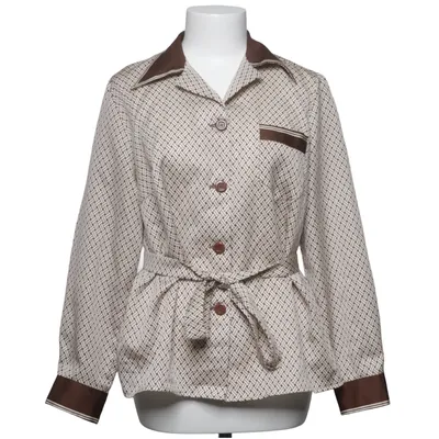 Blouse lavallière (Beige, Marron) de Harrods