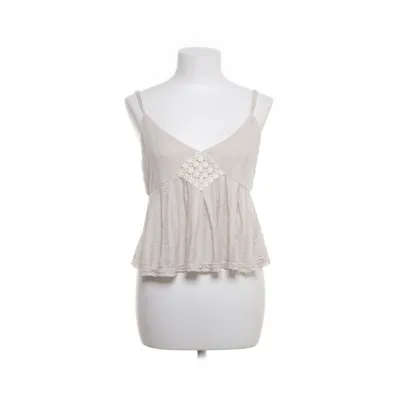 Tank Top (Beige) from Free People Cotton, Polyester